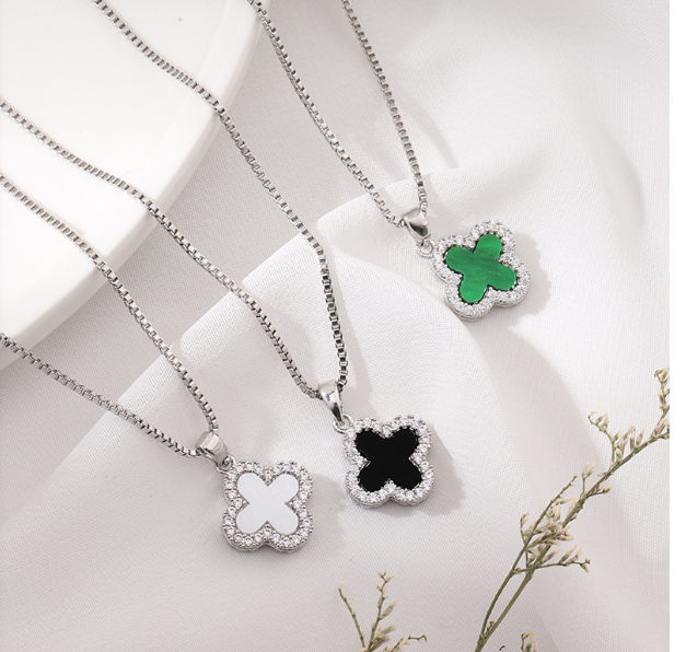 Lucky Clover Necklaces&Earrings