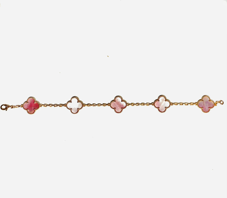 S925 Clover Charm Bracelets