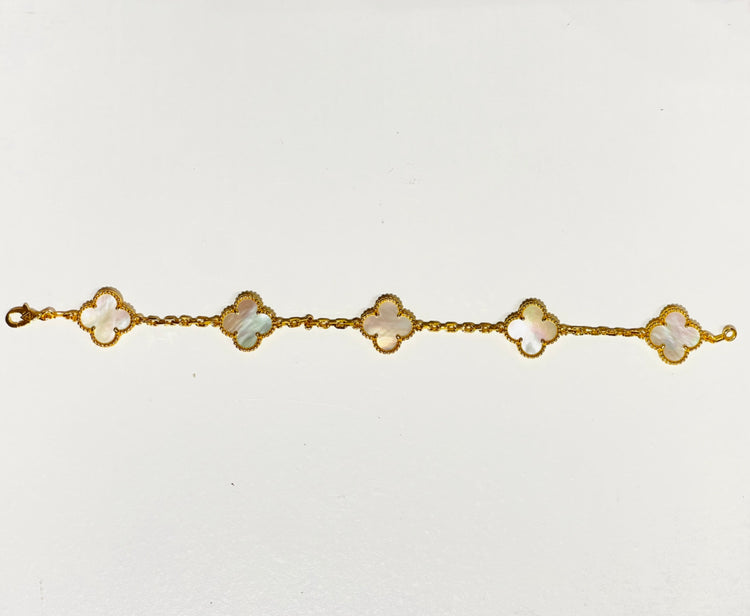 S925 Clover Charm Bracelets