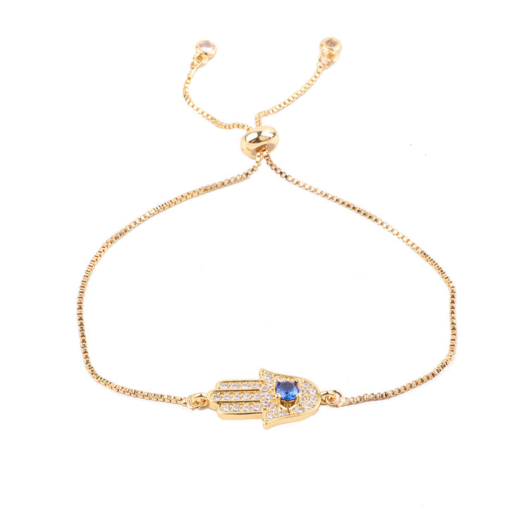 Thin Rope Hamsa Hand