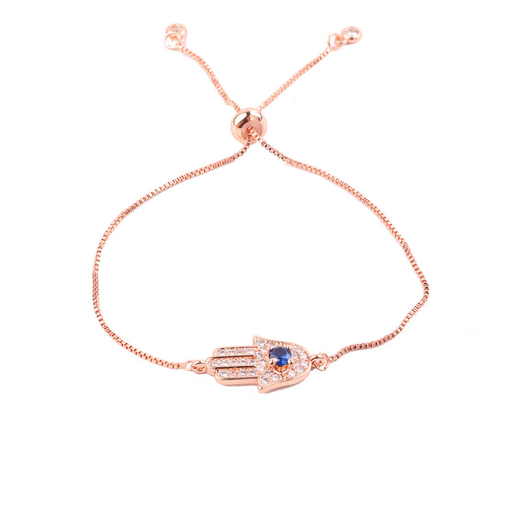 Thin Rope Hamsa Hand