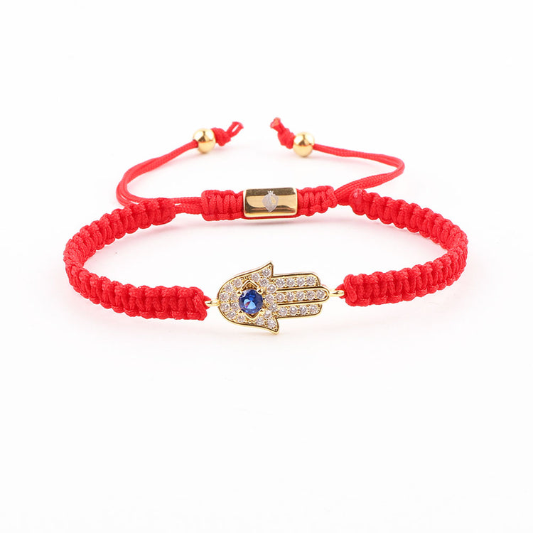 Red Rope Hamsa Hand