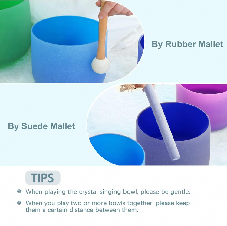 432 Hz 7 Chakra Singing Sound Bowls