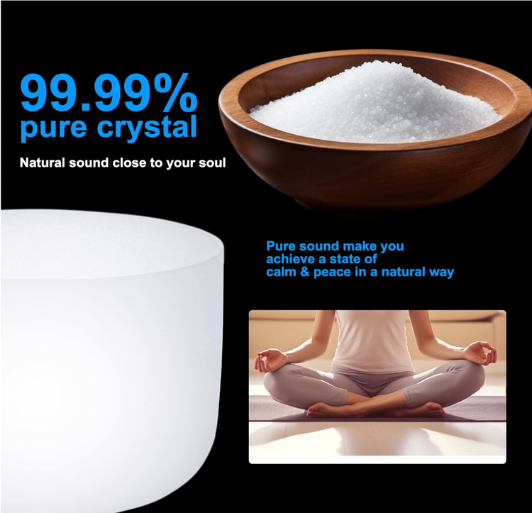 432 Hz 7 Chakra Singing Sound Bowls