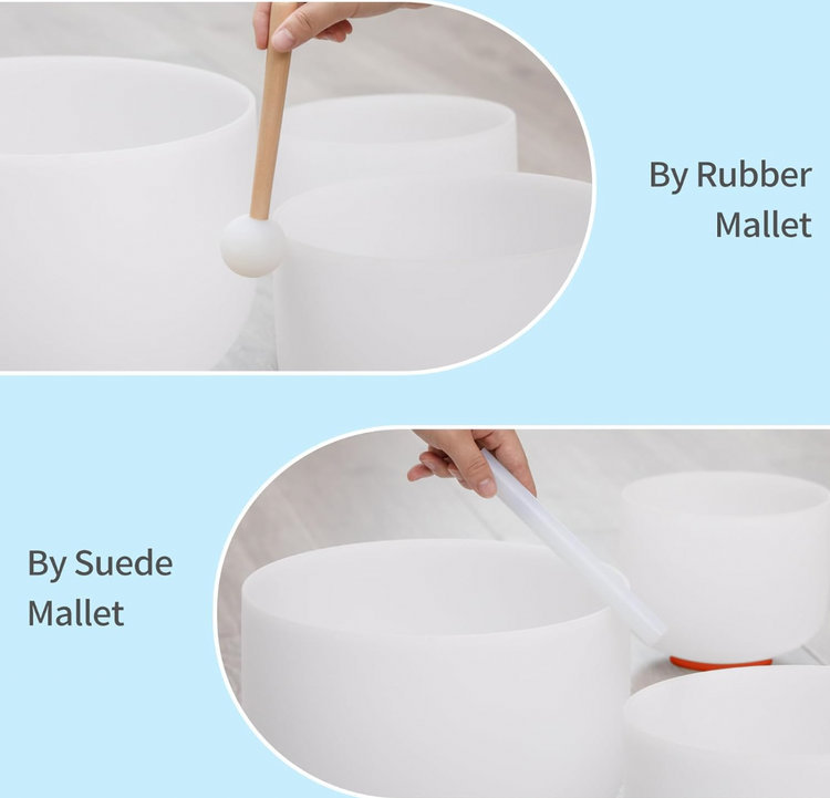 432 Hz Quartz Singing Sound Bowl