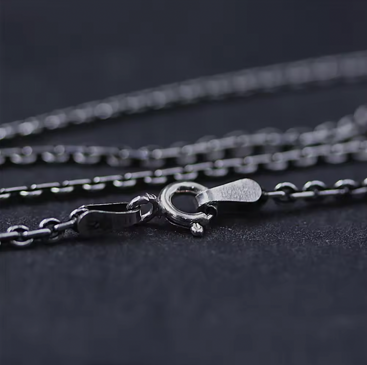 2mm S925 Thai Vintage Chain Necklace