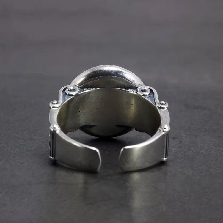 S925 Lion Ring Adjustable