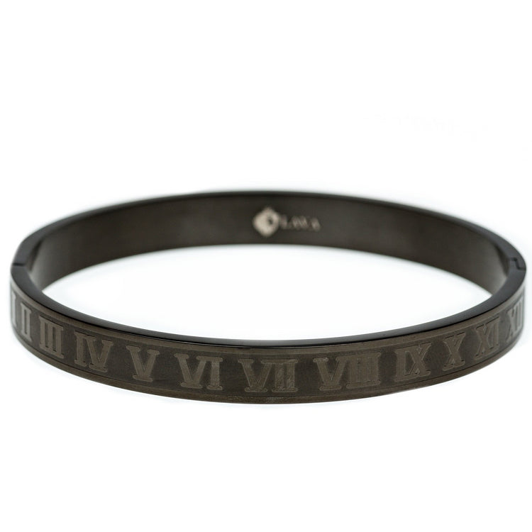 Roman Numerals Timeless Piece Bangle