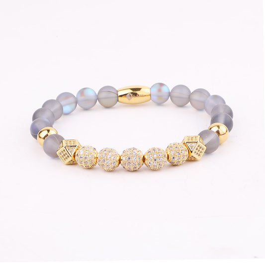 HALF ICED OUT MOONSTONE