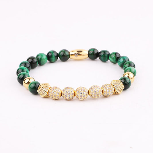 HALF ICED OUT TIGERS EYE