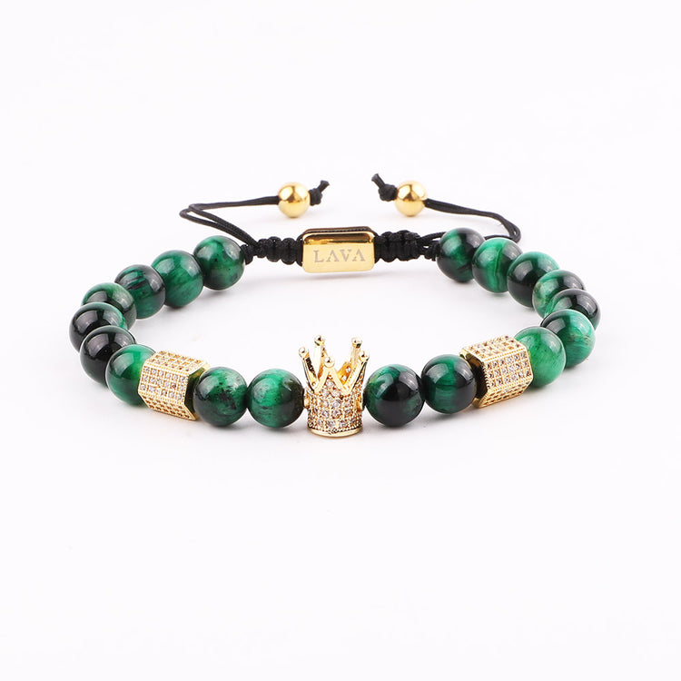 TIGERS EYE CROWN