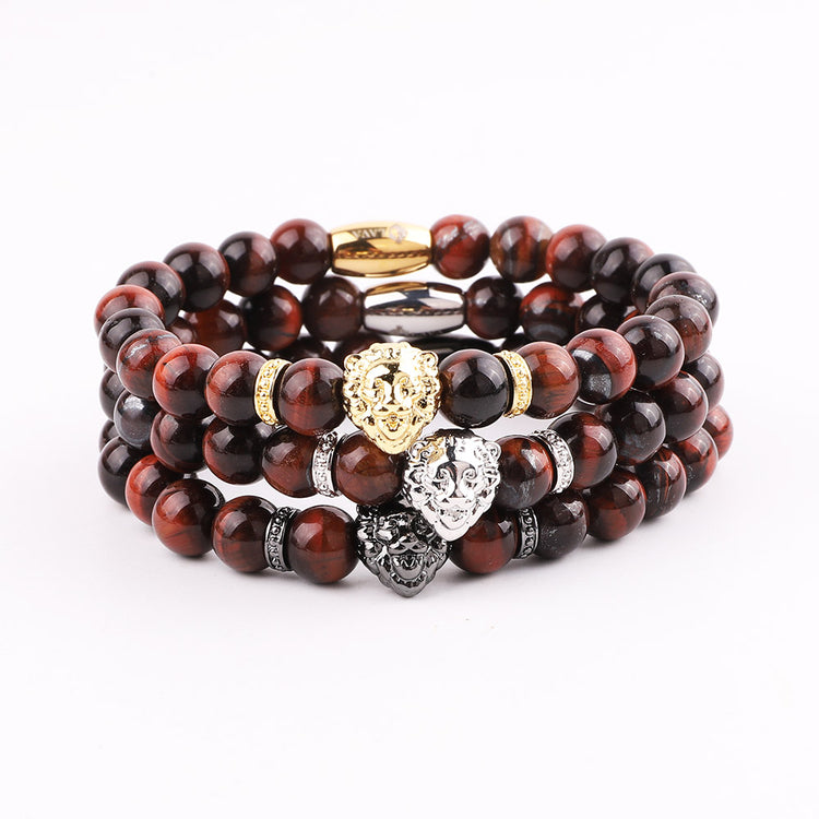 RED TIGER EYE LION