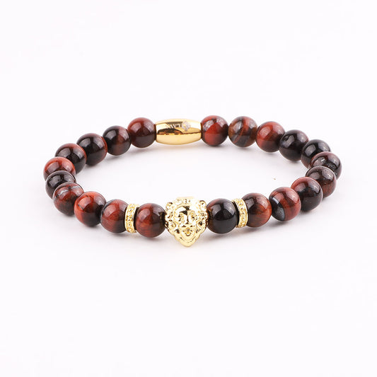 RED TIGER EYE LION