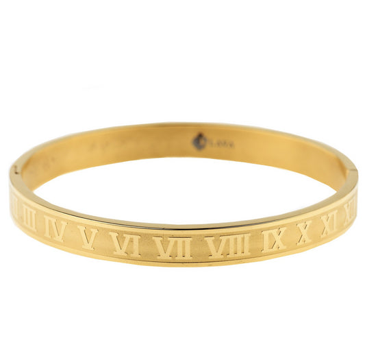 ROMAN NUMERALS BANGLE